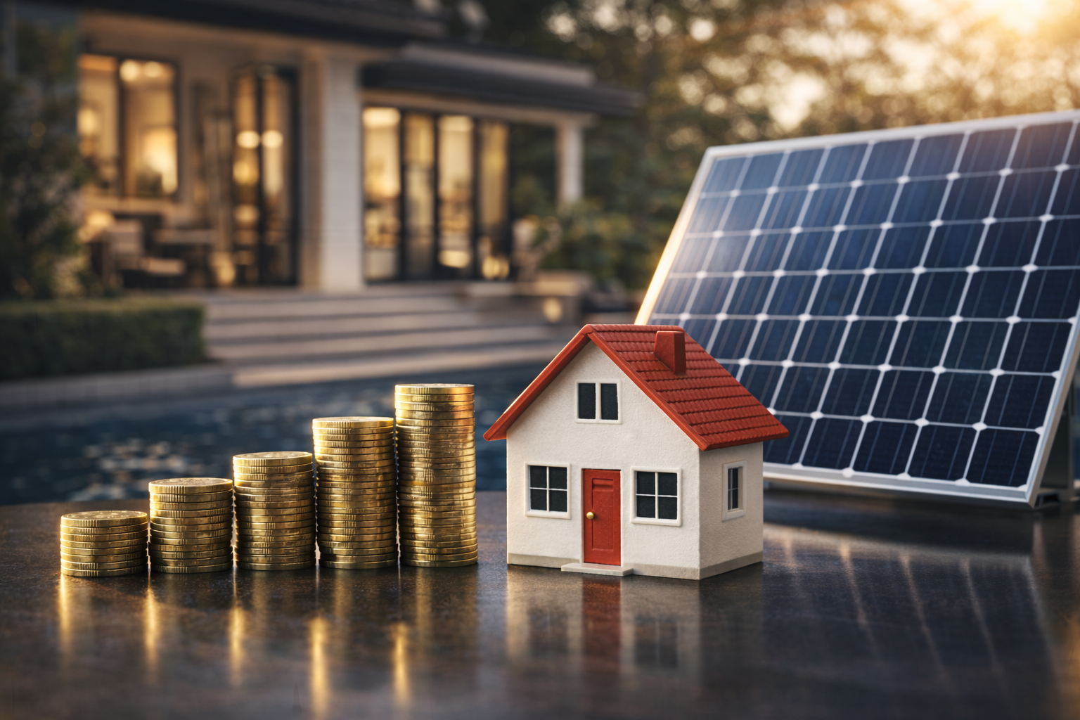 Proyección financiera solar