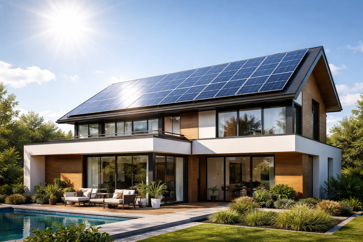 Sistema solar instalado
